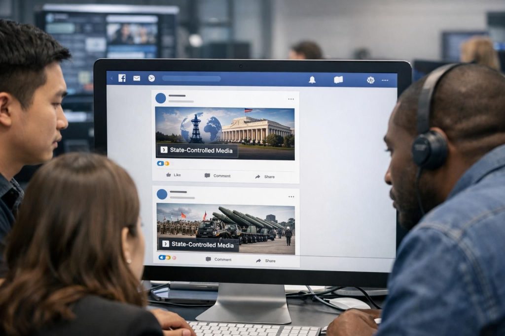 facebook은 스폰서 콘텐츠에 국영 미디어 라벨을 확대 적용하여 사용자에게 더 명확한 출처 정보를 제공합니다.
