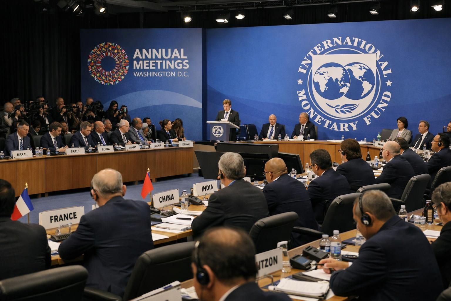 imf 총재가 기금 대출 역량 유지를 위해 지분 개혁의 시급성을 강조하며 국제 금융 안정성 강화를 촉구합니다.