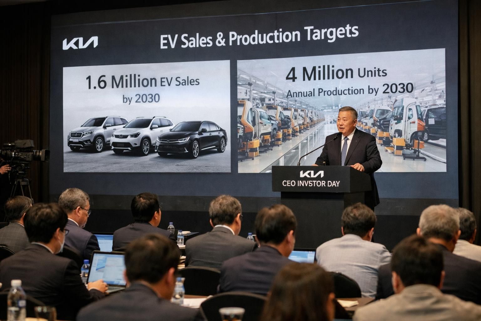 kia가 2026년 생산 목표를 발표하여 향후 성장 전략과 시장 전망을 제시합니다.