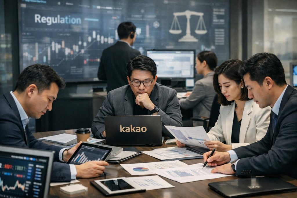 kakao가 강화된 규제 환경에 대응하여 전략을 조정하는 방법과 향후 전망에 대해 알아보세요.