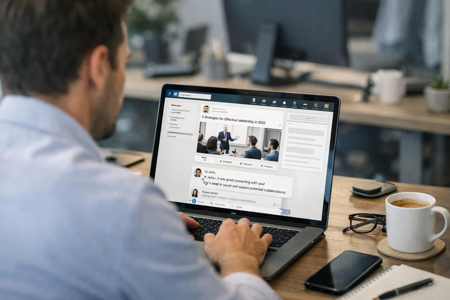 linkedin과 전문 플랫폼들은 사용자들의 전문성을 강조하기 위해 알고리즘을 최적화하여 맞춤형 콘텐츠와 네트워킹 기회를 제공합니다.