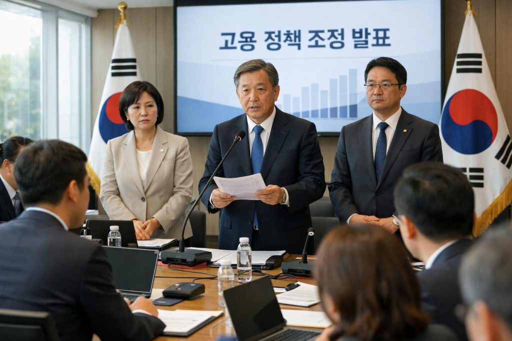 정부가 새로운 고용 정책 조정안을 발표하여 일자리 창출과 노동 시장 개선을 목표로 합니다.